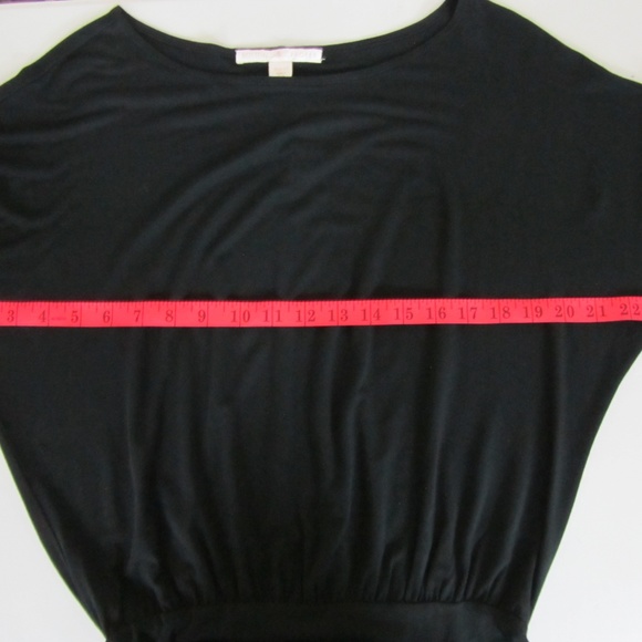 Boston Proper Black Dolman Ruched Top XS Stretch - Picture 8 of 8